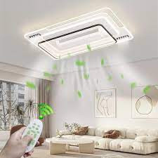 LED ceiling fan, rectangular model